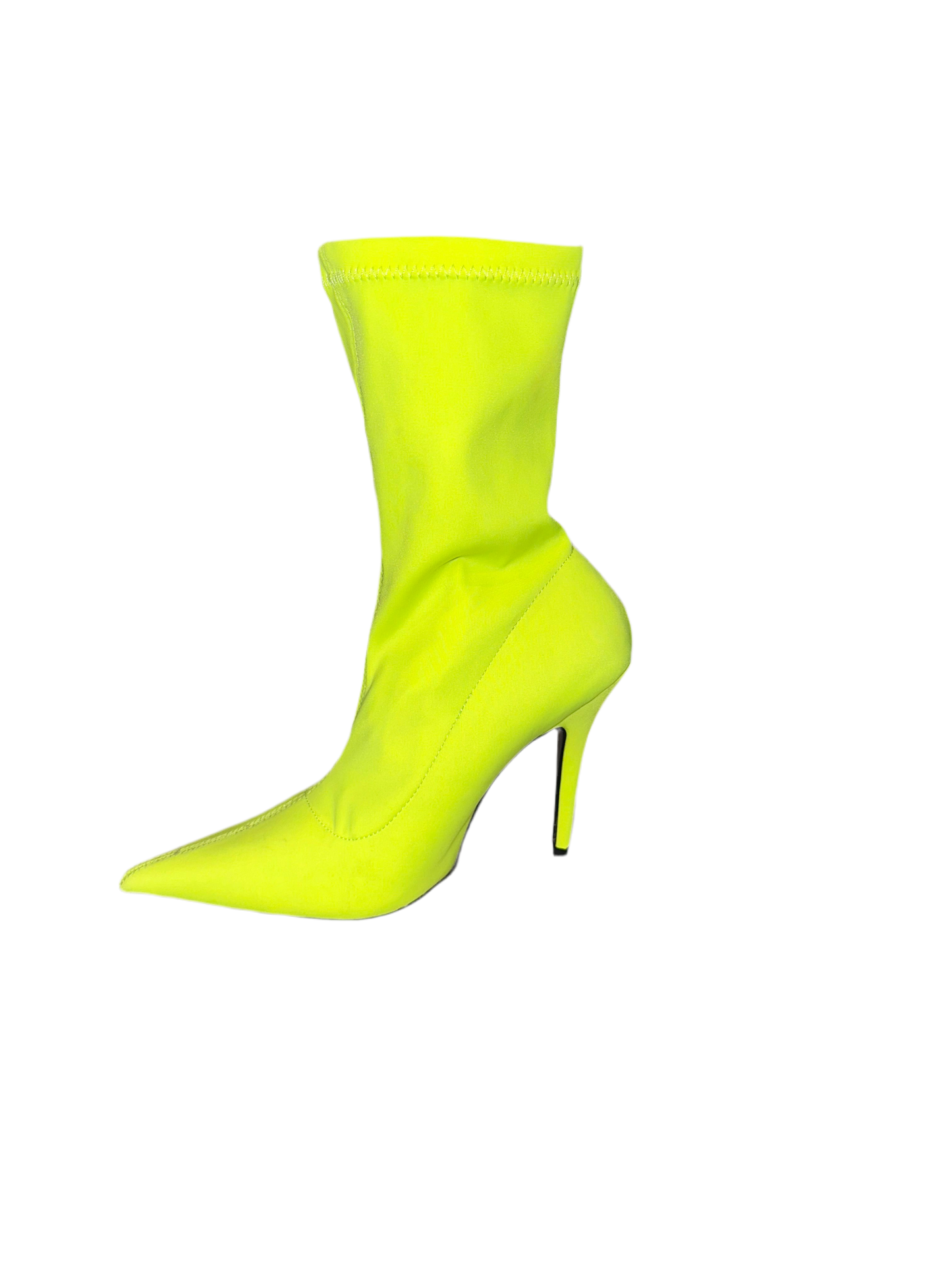 Neon Green Ankle Boots