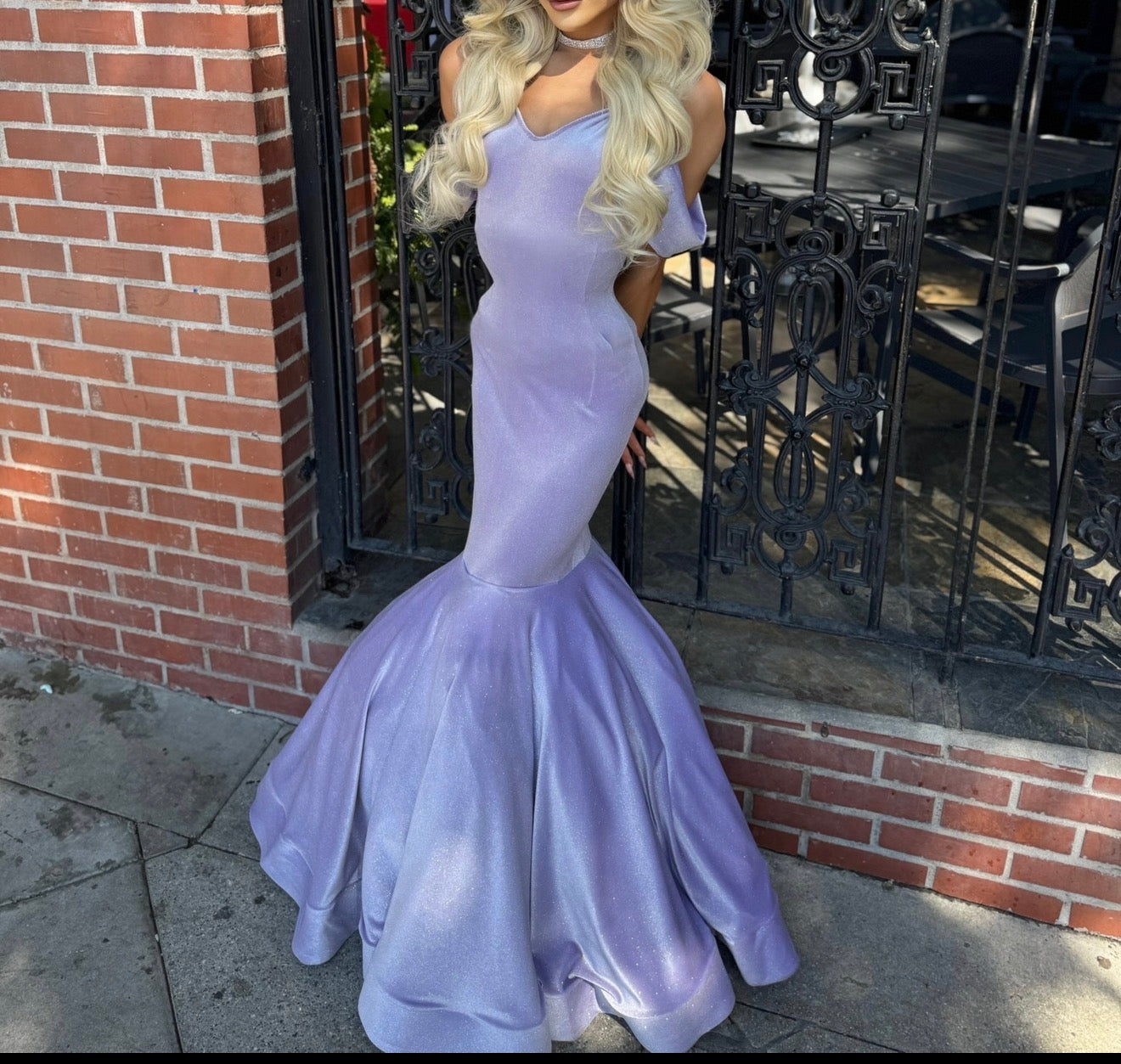 Lavender Gown