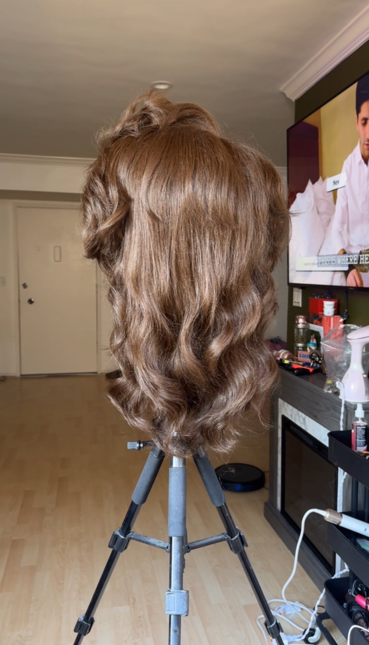 Chocolate Brown Teased Out