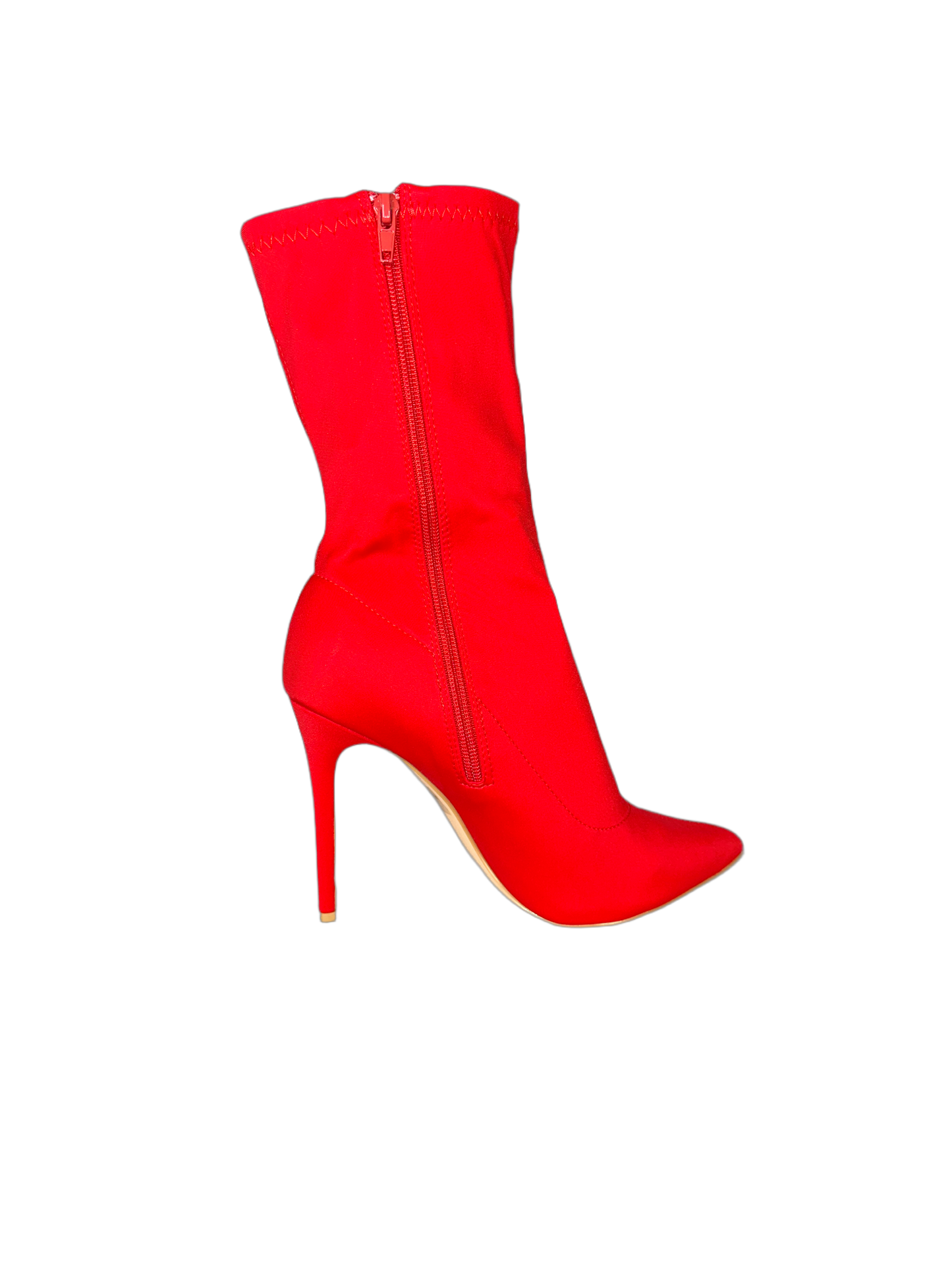 Red Ankle Boots