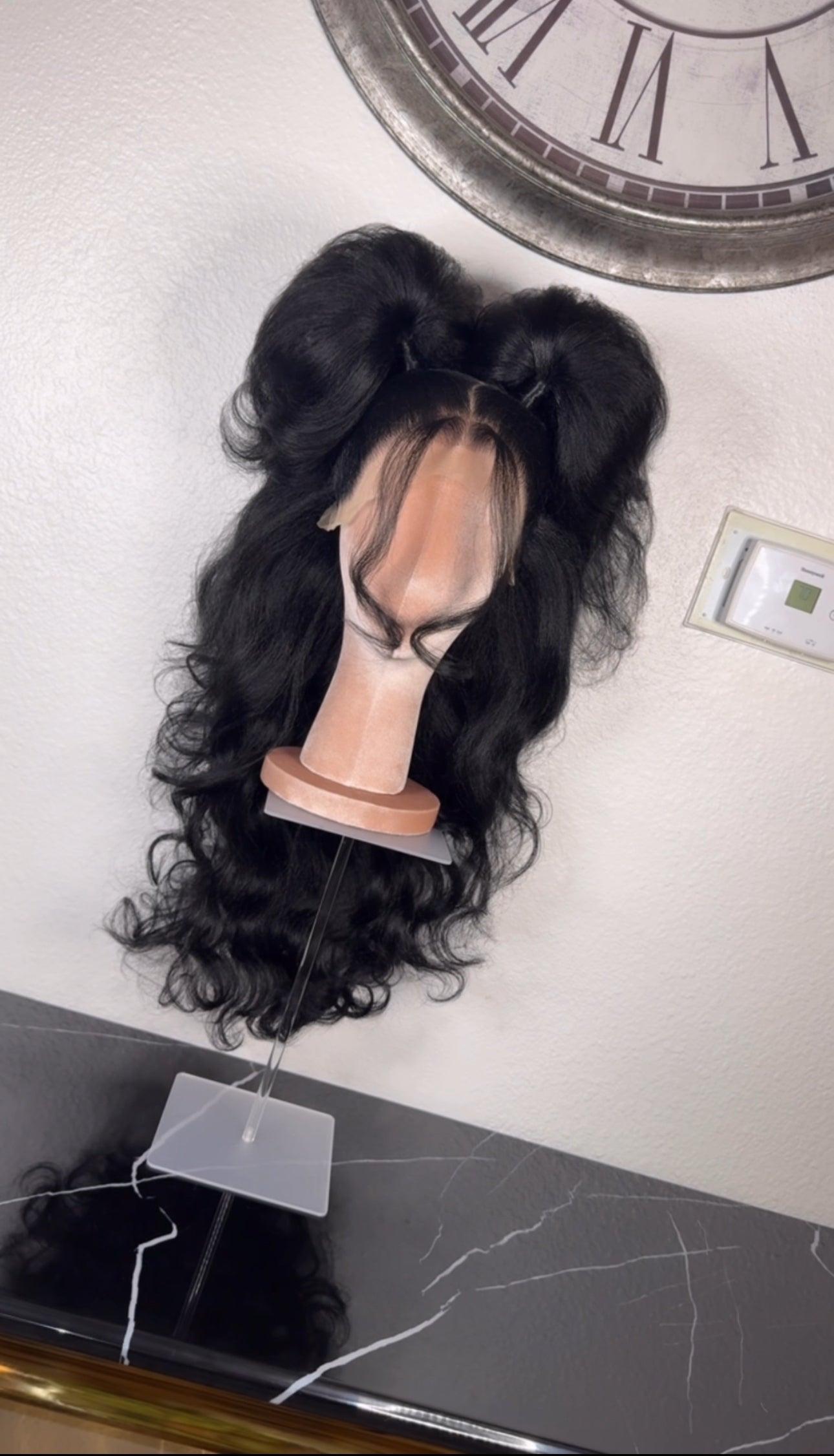 XL Black Pigtails