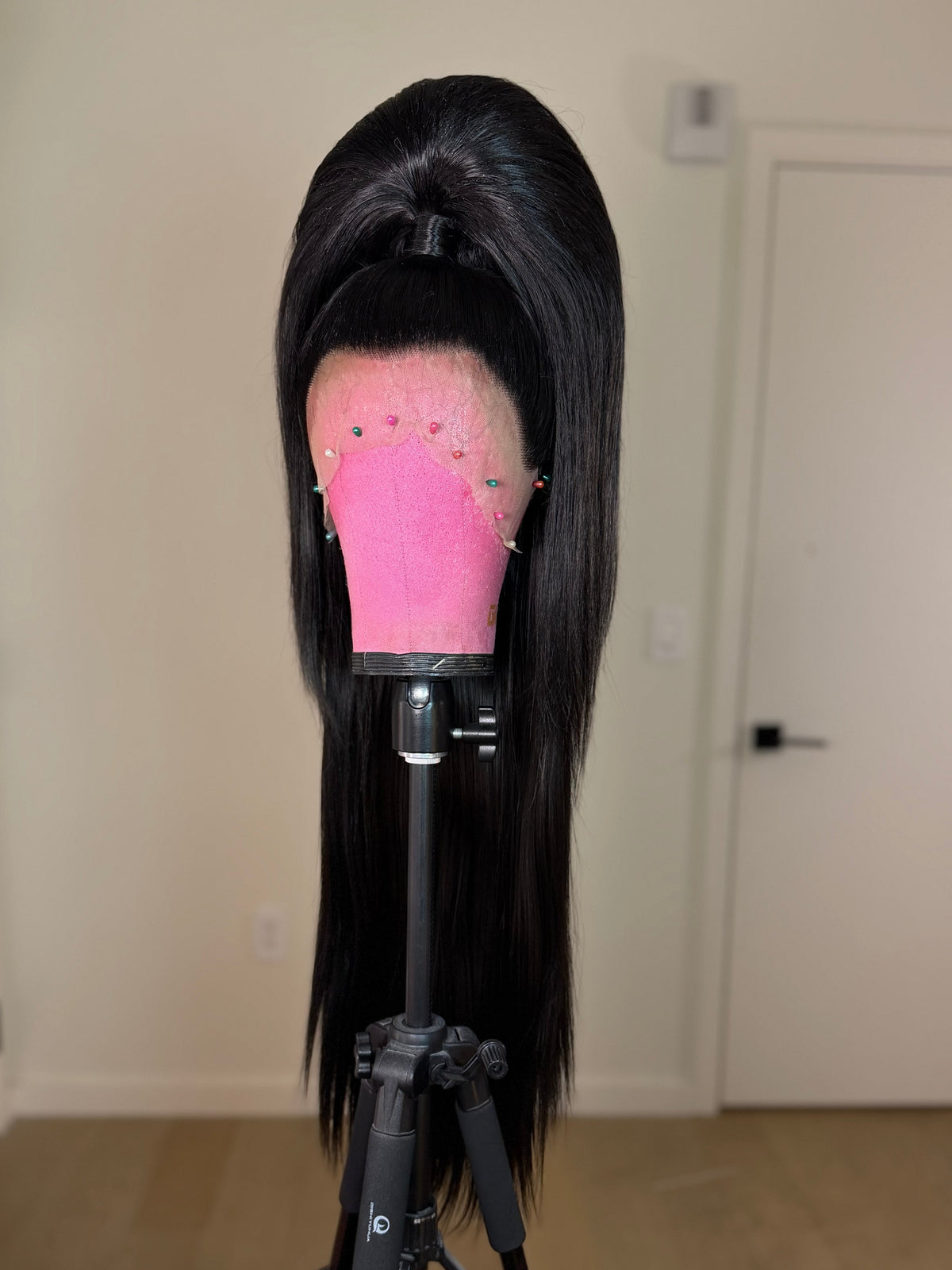 Black Half Up