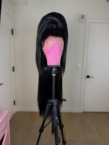 Black Half Up