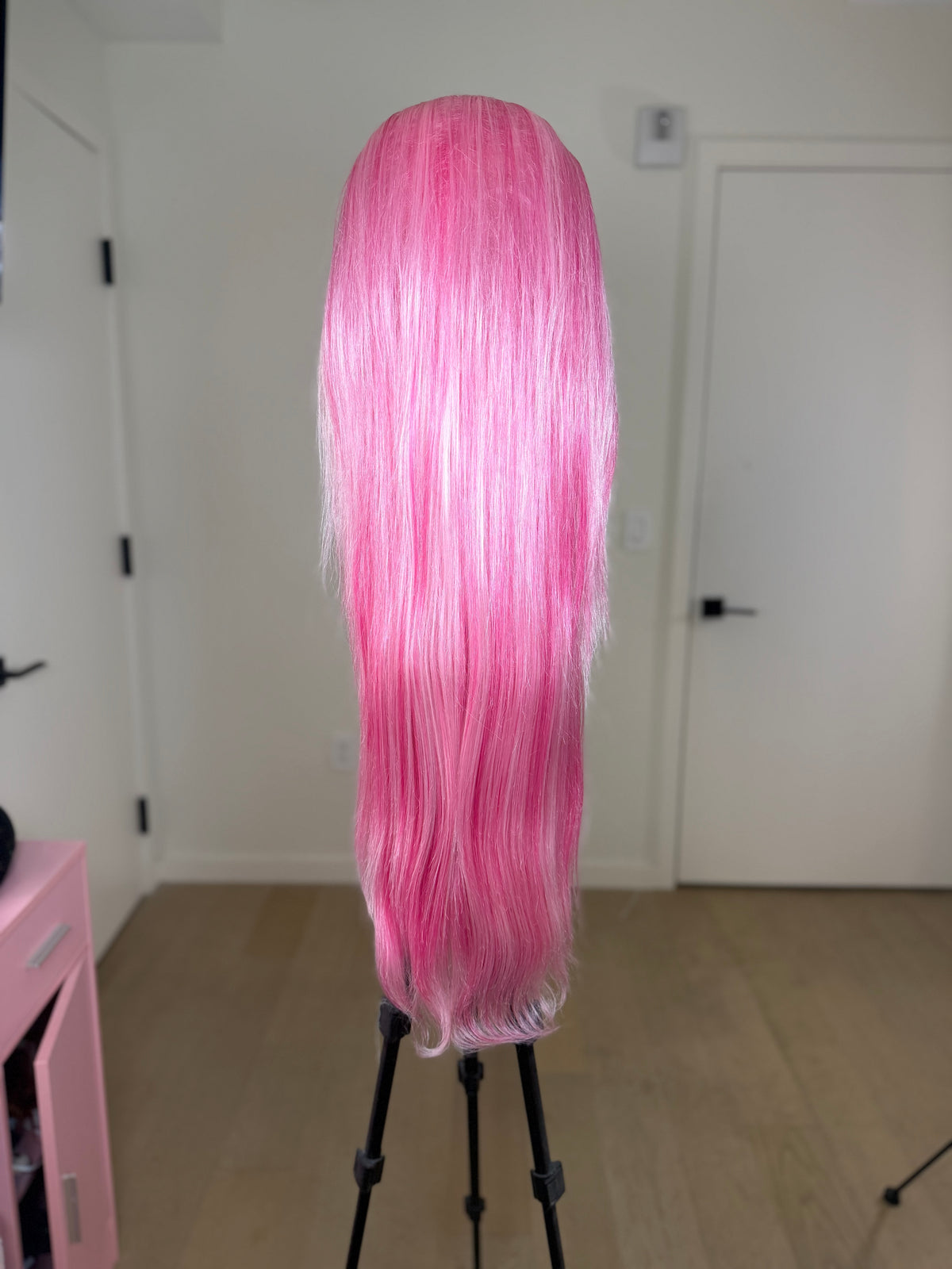 Pretty Pink Half Up