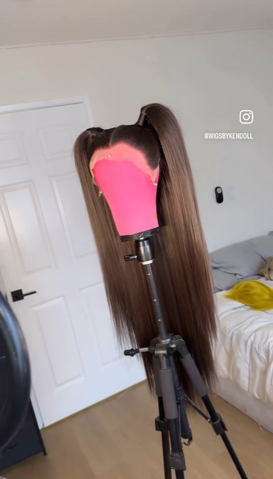 Brown Pigtails