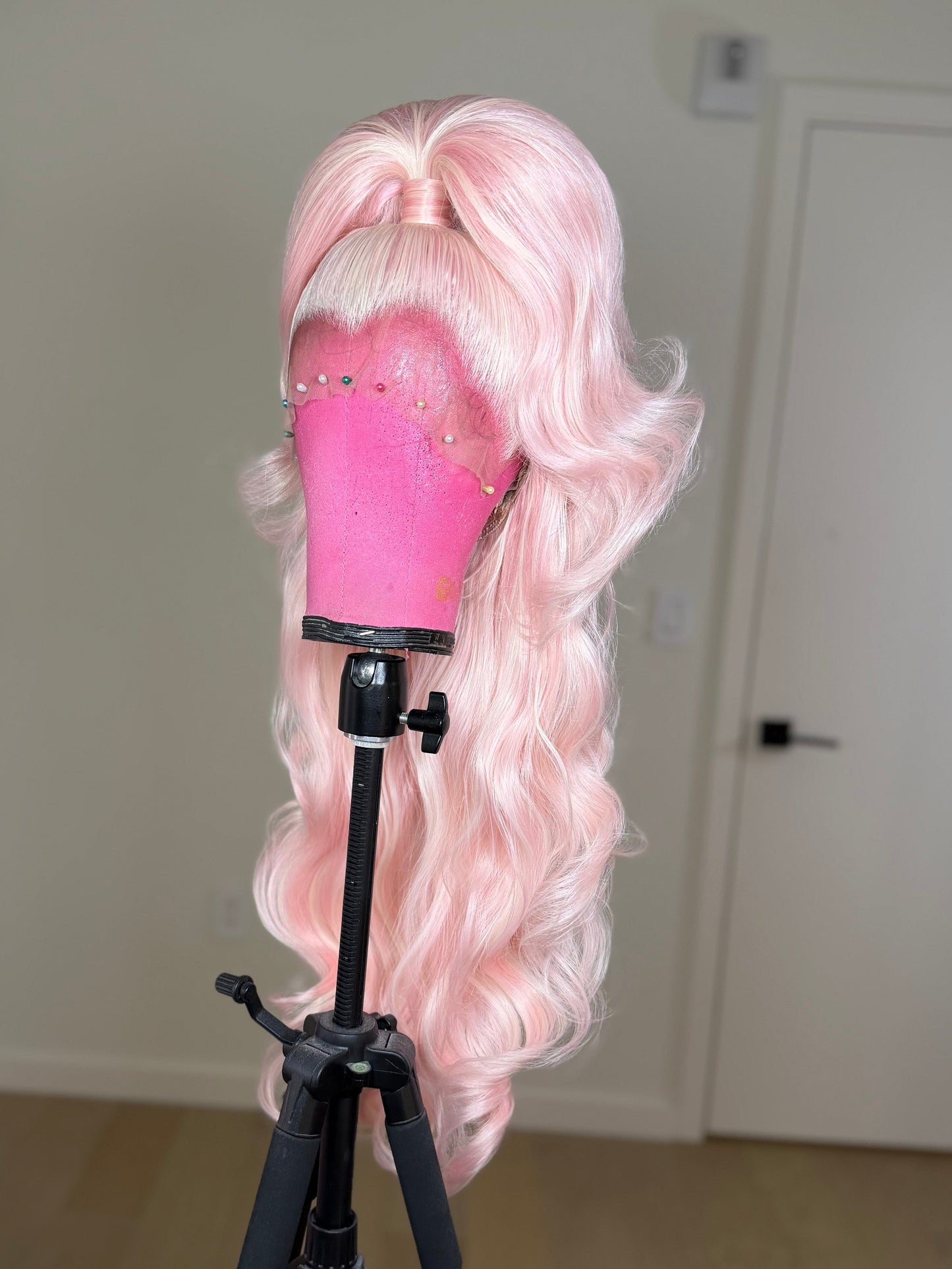 Bubblegum Half Up