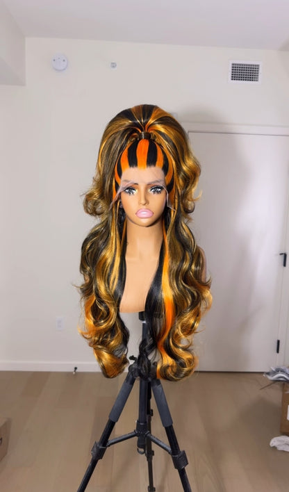 Halloween Half Up 🎃