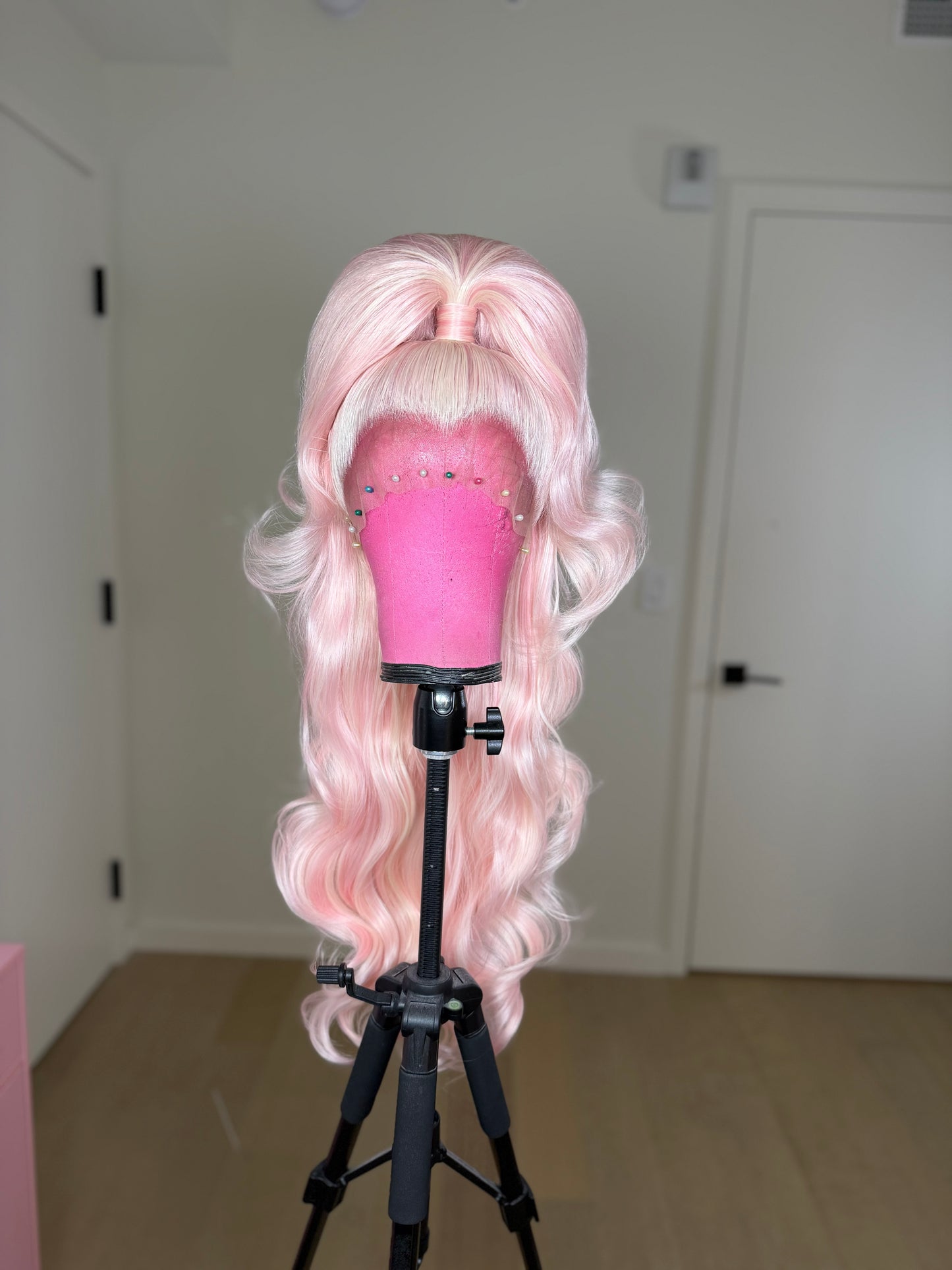 Bubblegum Half Up