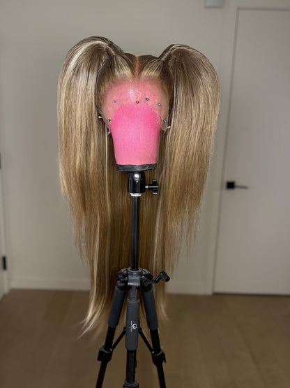 Highlighted Pigtails