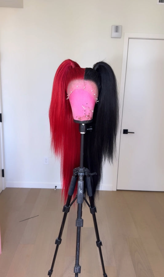 Red/Black Pigtails
