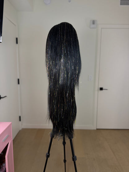 Tinsel Half Up