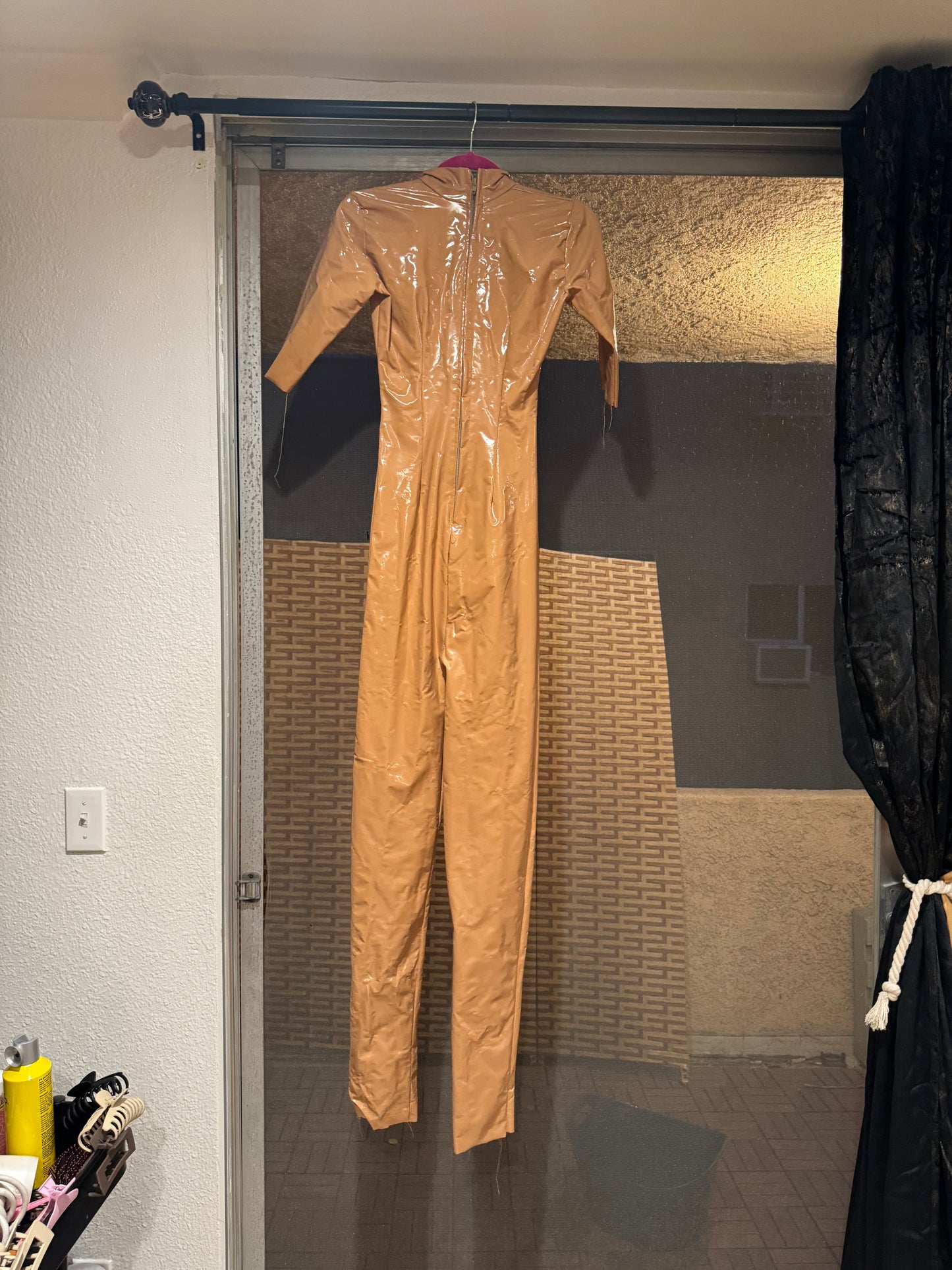 vinyl catsuit