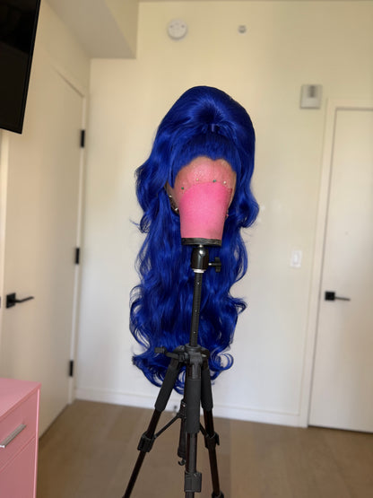 Blue Half Up