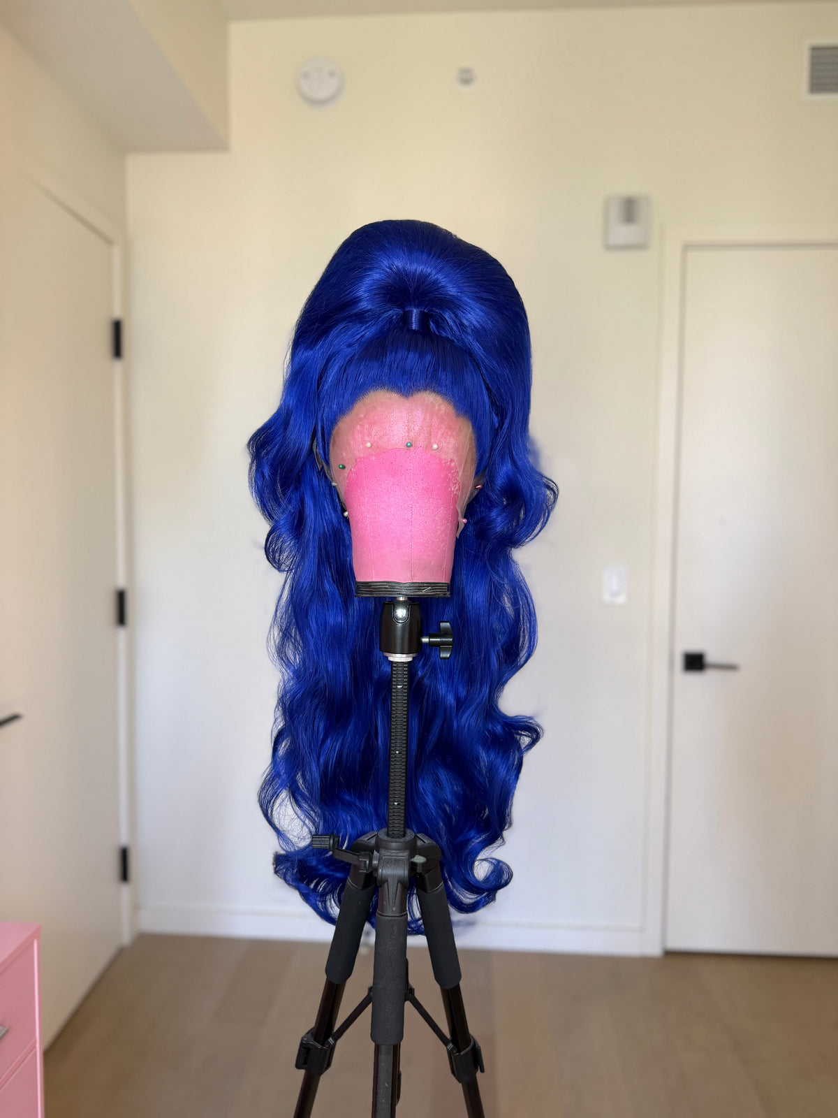 Blue Half Up