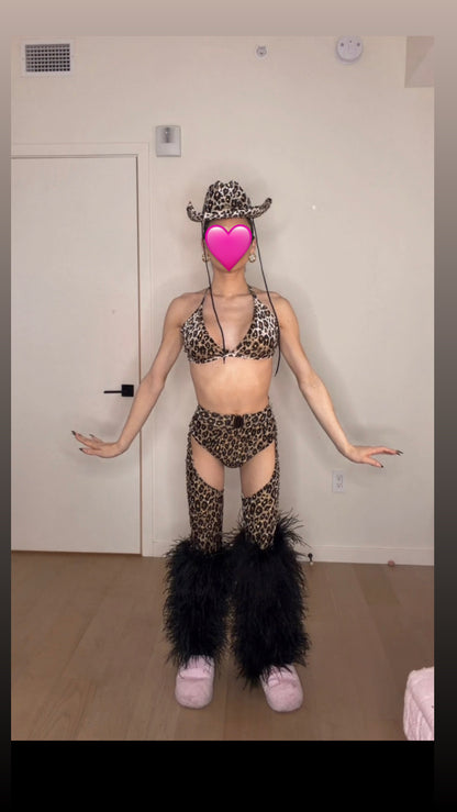 Cheetah Cowgirl Set