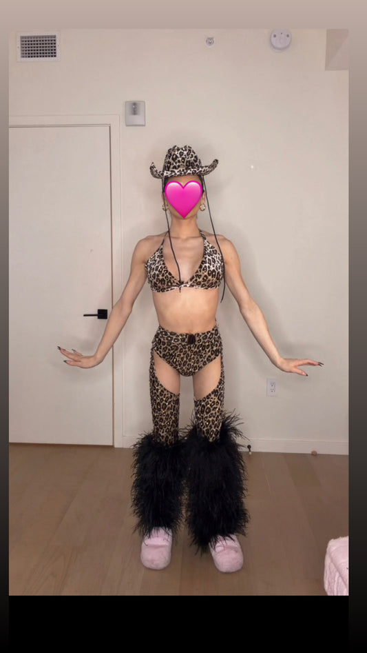 Cheetah Cowgirl Set