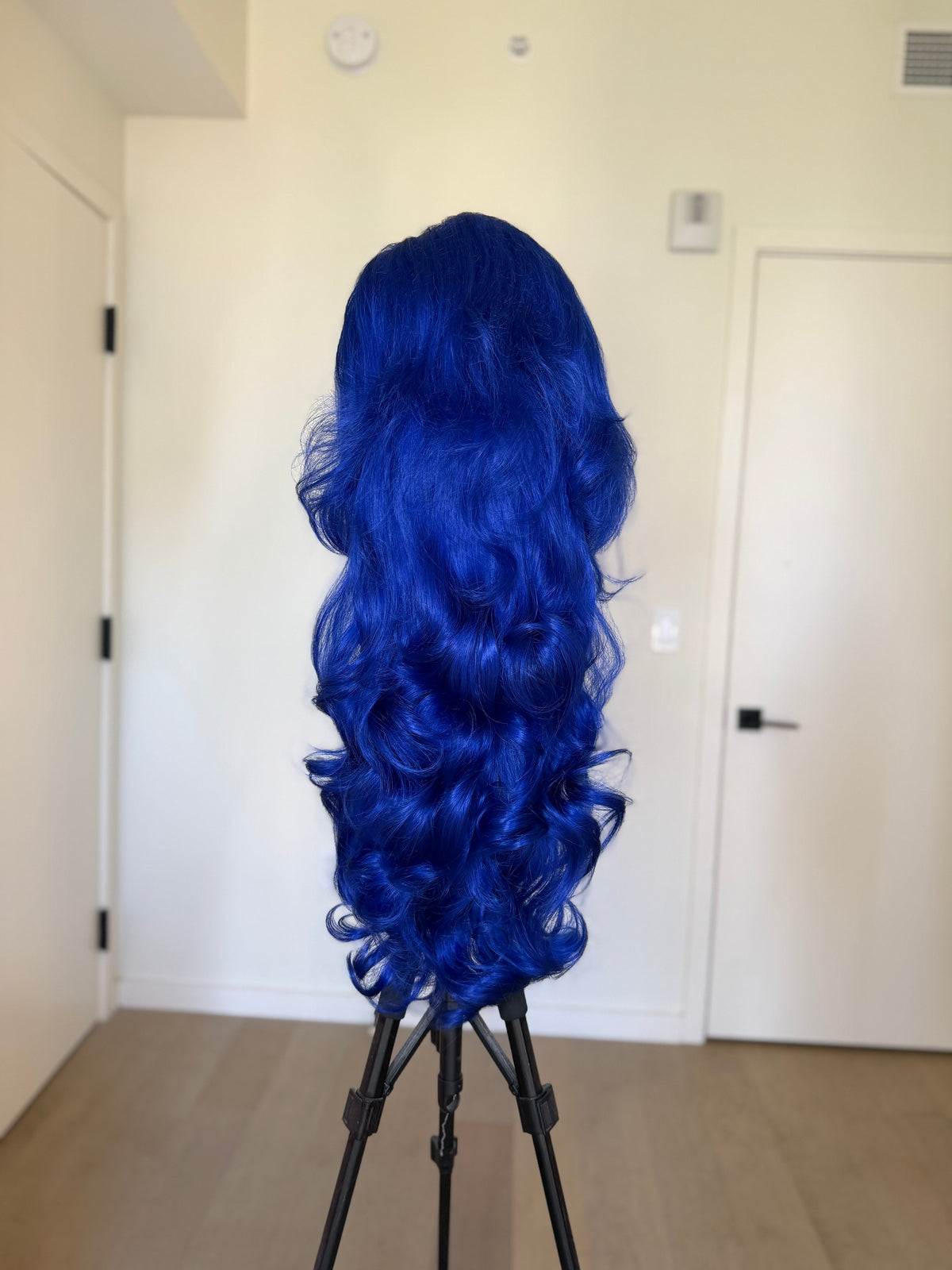 Blue Half Up