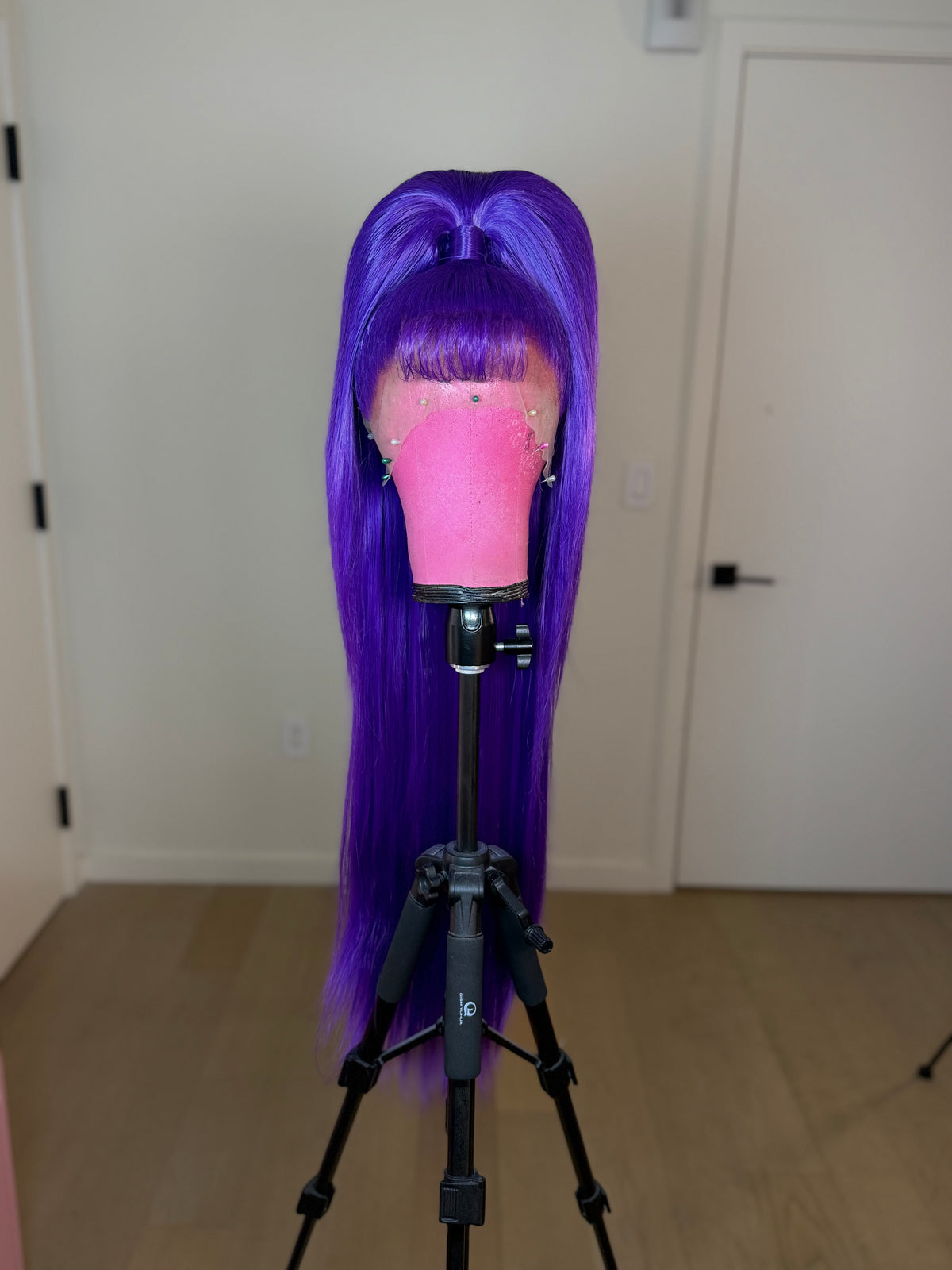 Violet Half Up