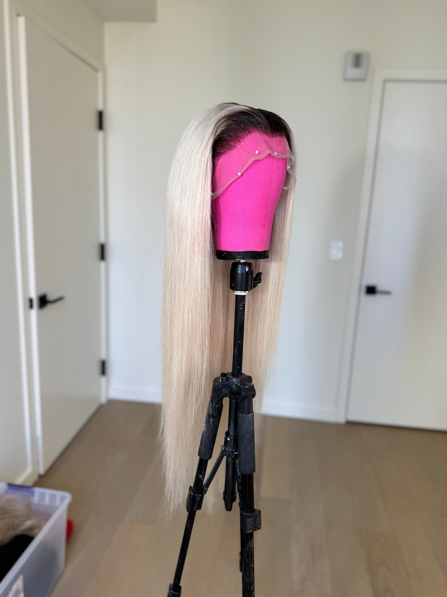 Rooted Platinum Doll
