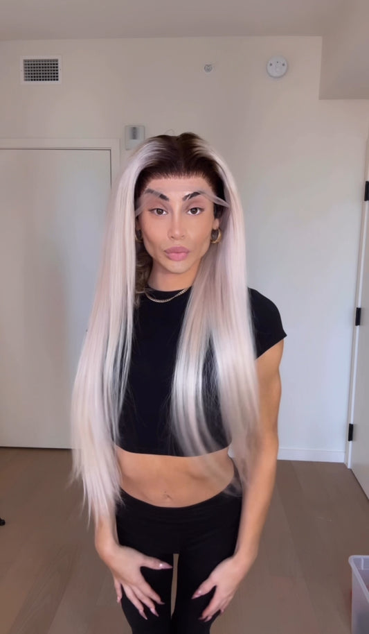 Rooted Platinum Doll