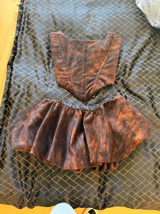 Brown Matching set