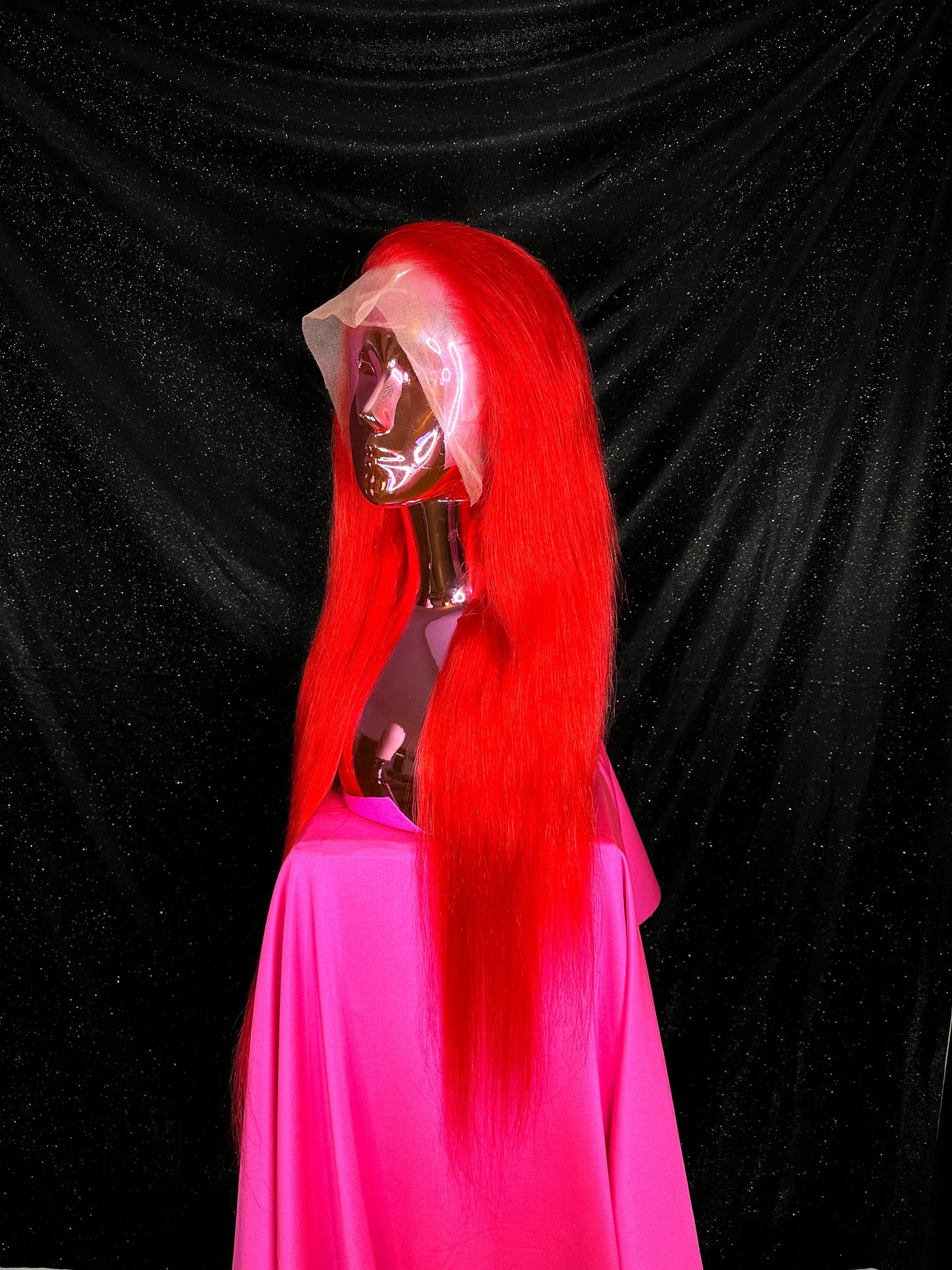 Human Hair Firetruck Red