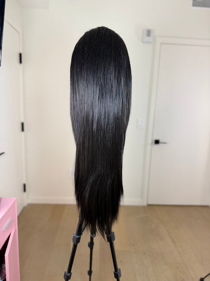 Black Half Up