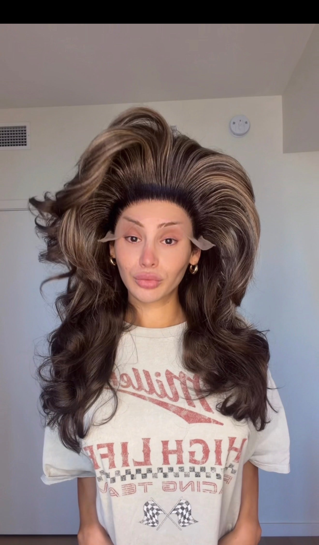 Brunette Dance Hair