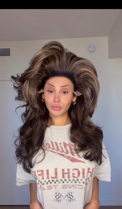 Brunette Dance Hair