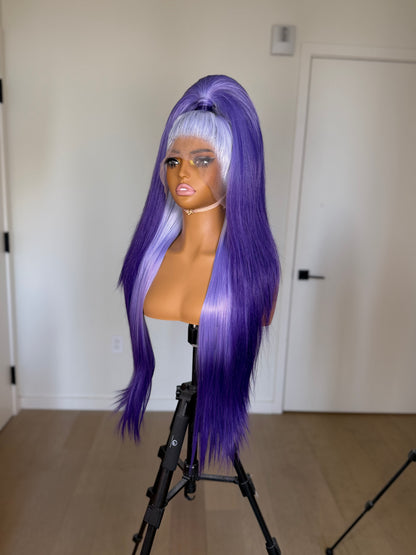 Purple Dream Half Up