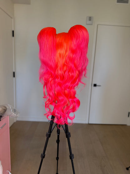 Neon Sorbet Pigtails