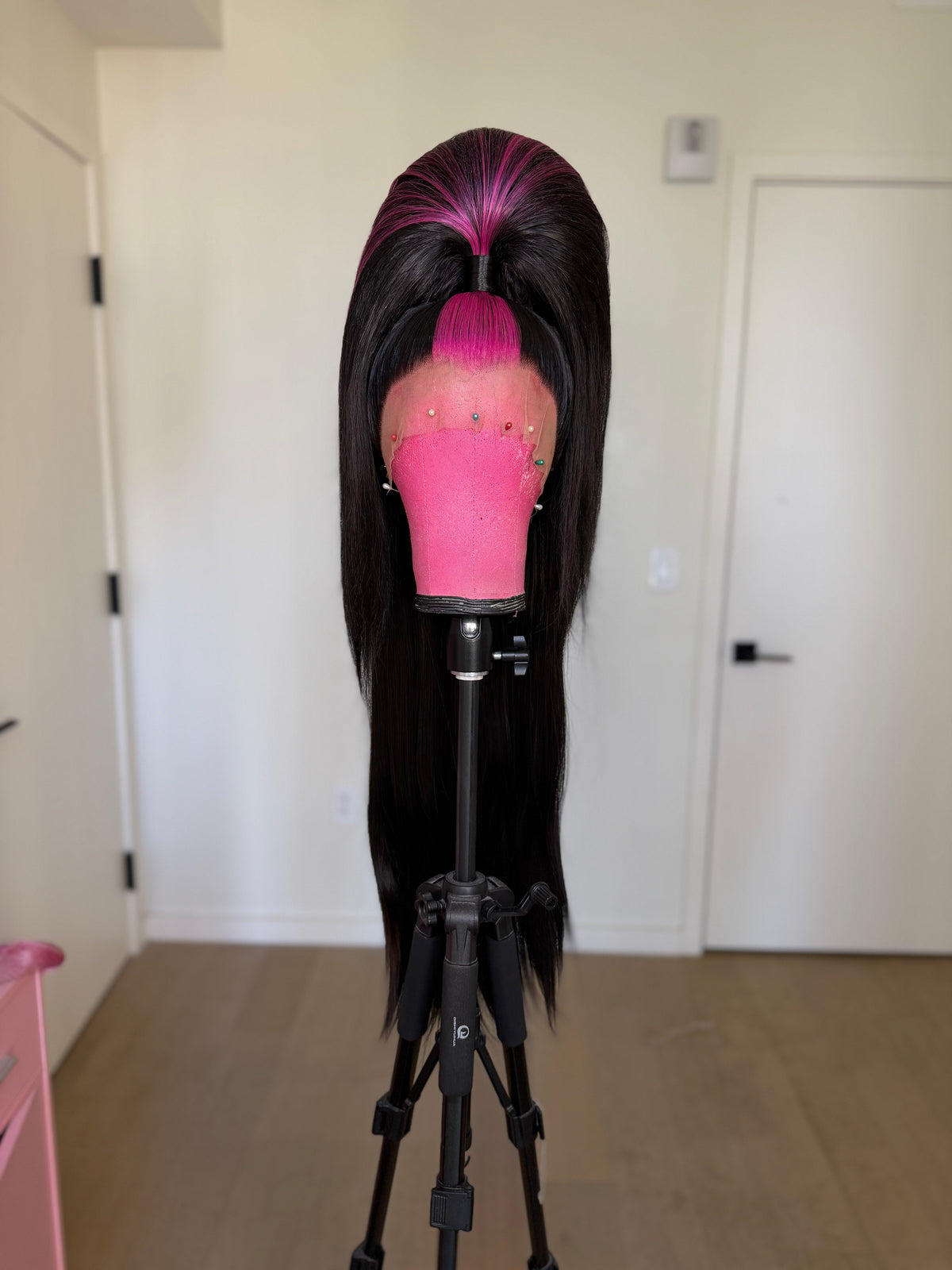 Pink Venom Half Up