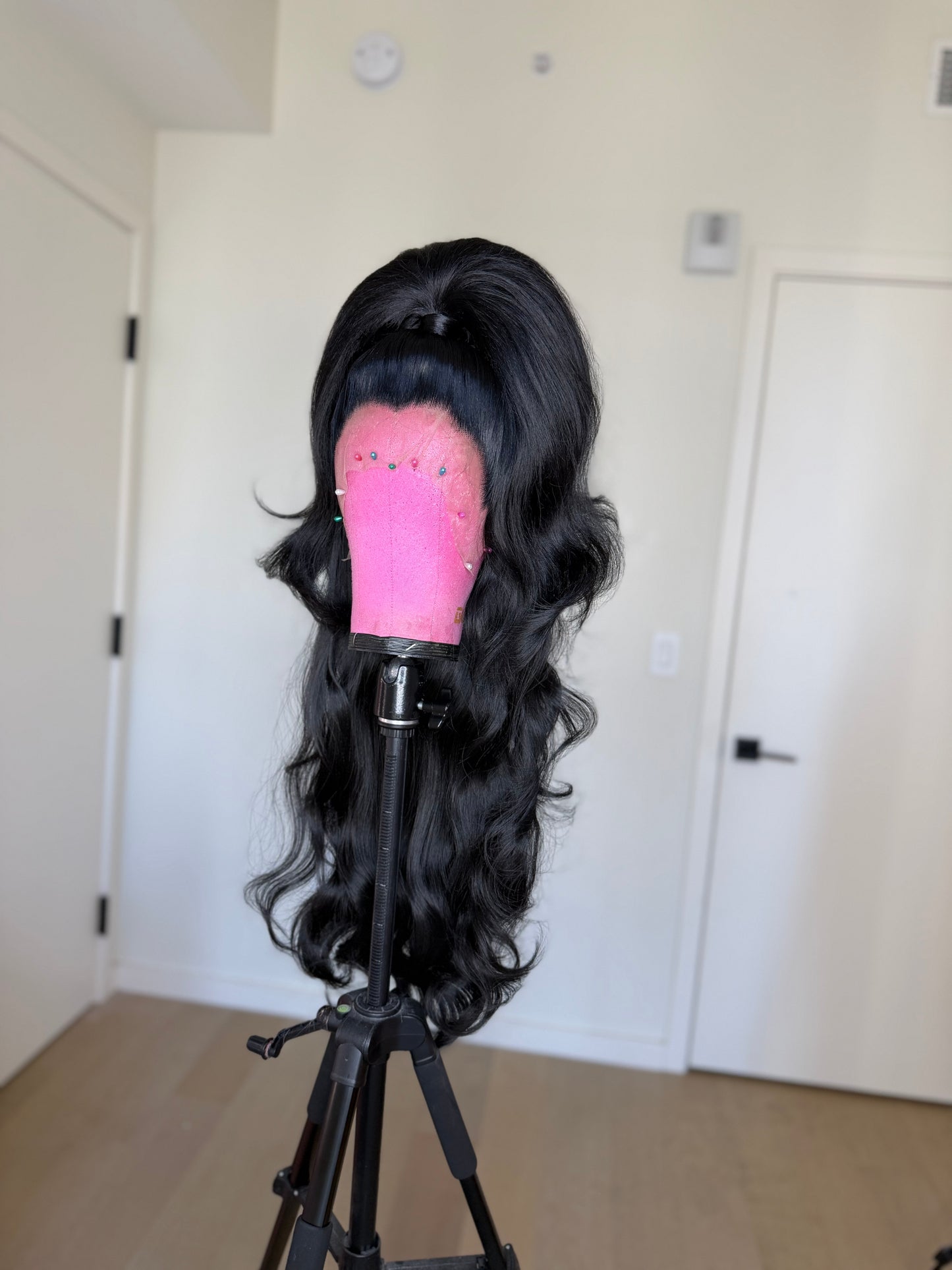 Black Half Up