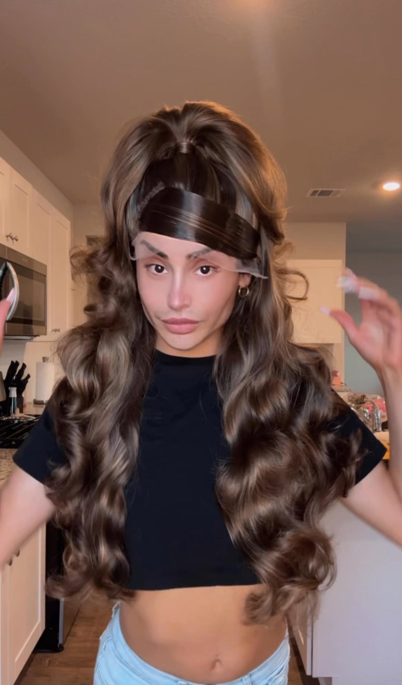 Ari Half Up Pony
