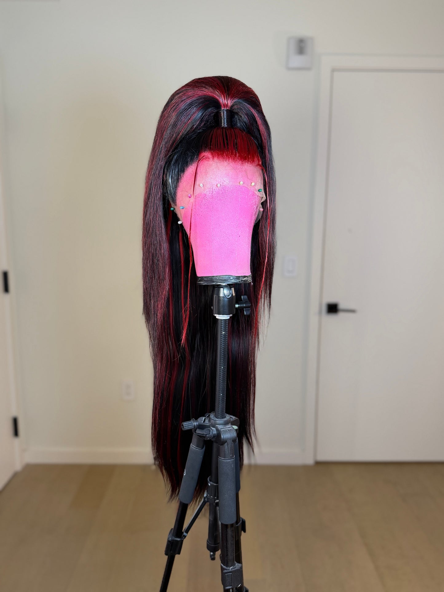 Black Widow Half Up