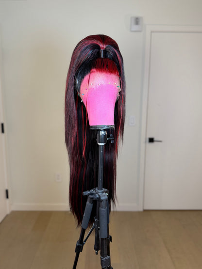 Black Widow Half Up