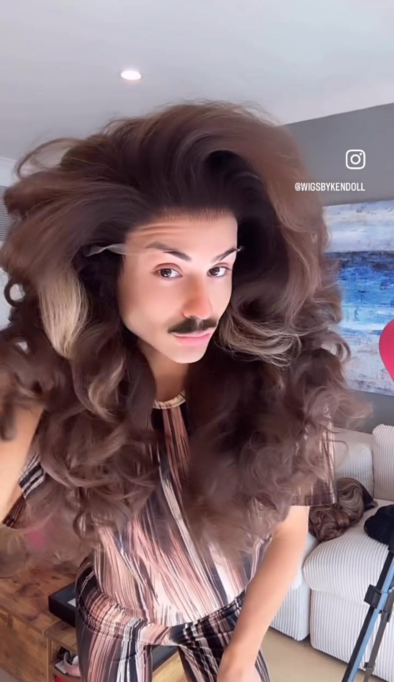 Big Mocha Flamboyage Dance Hair