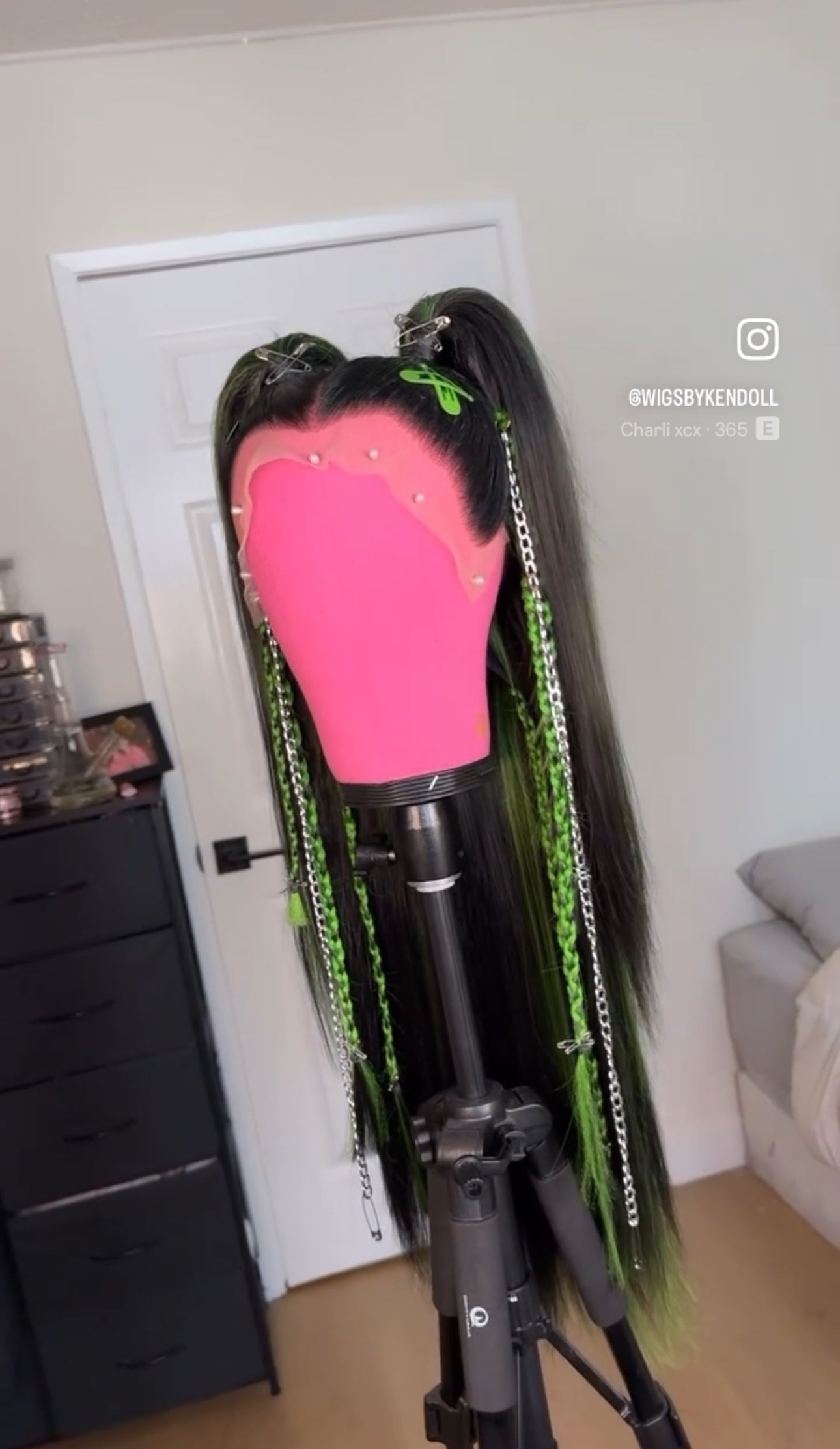 Embellished Brat Pigtails