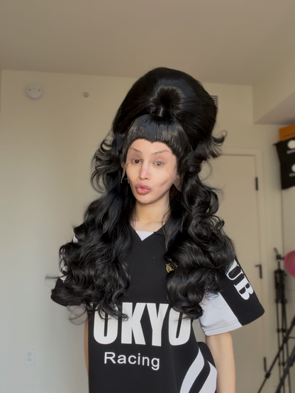 Black Half Up
