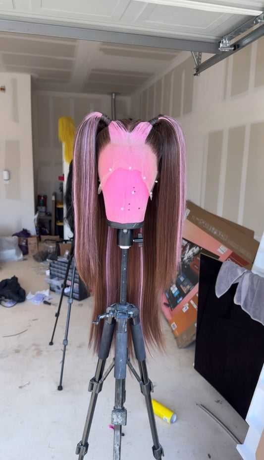 Chocolate Strawberry Pigtails