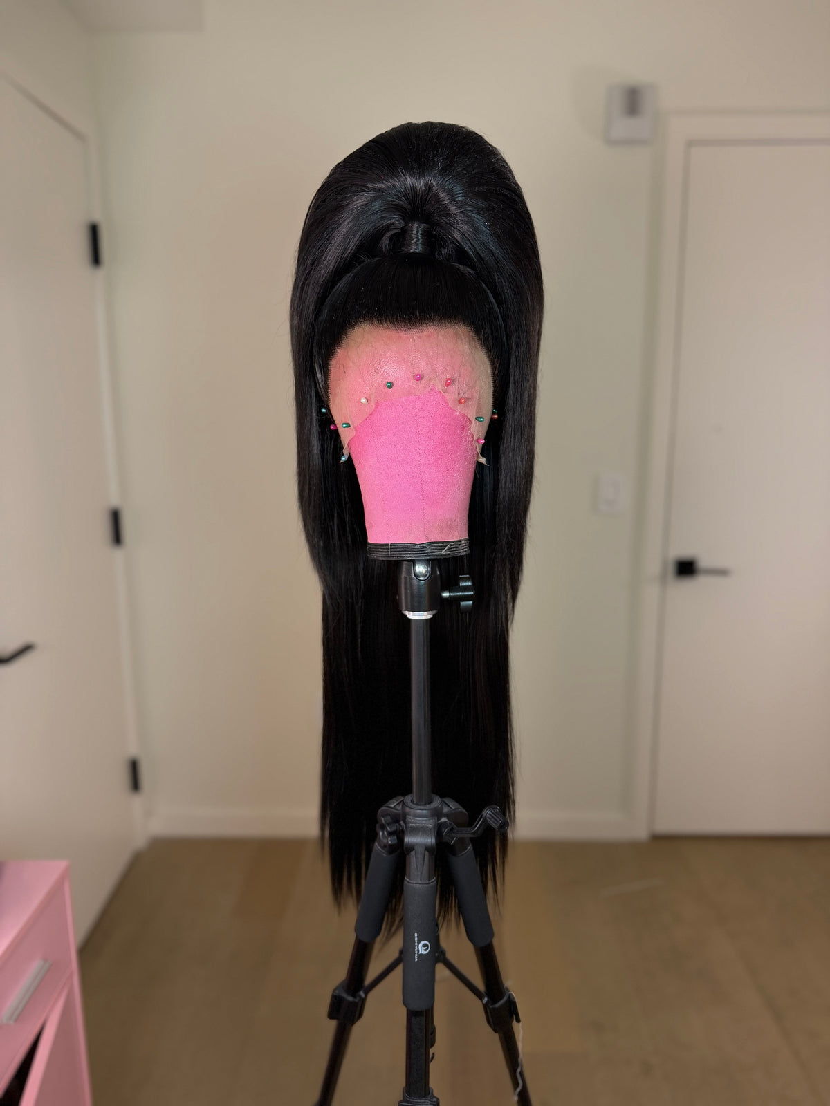 Black Half Up