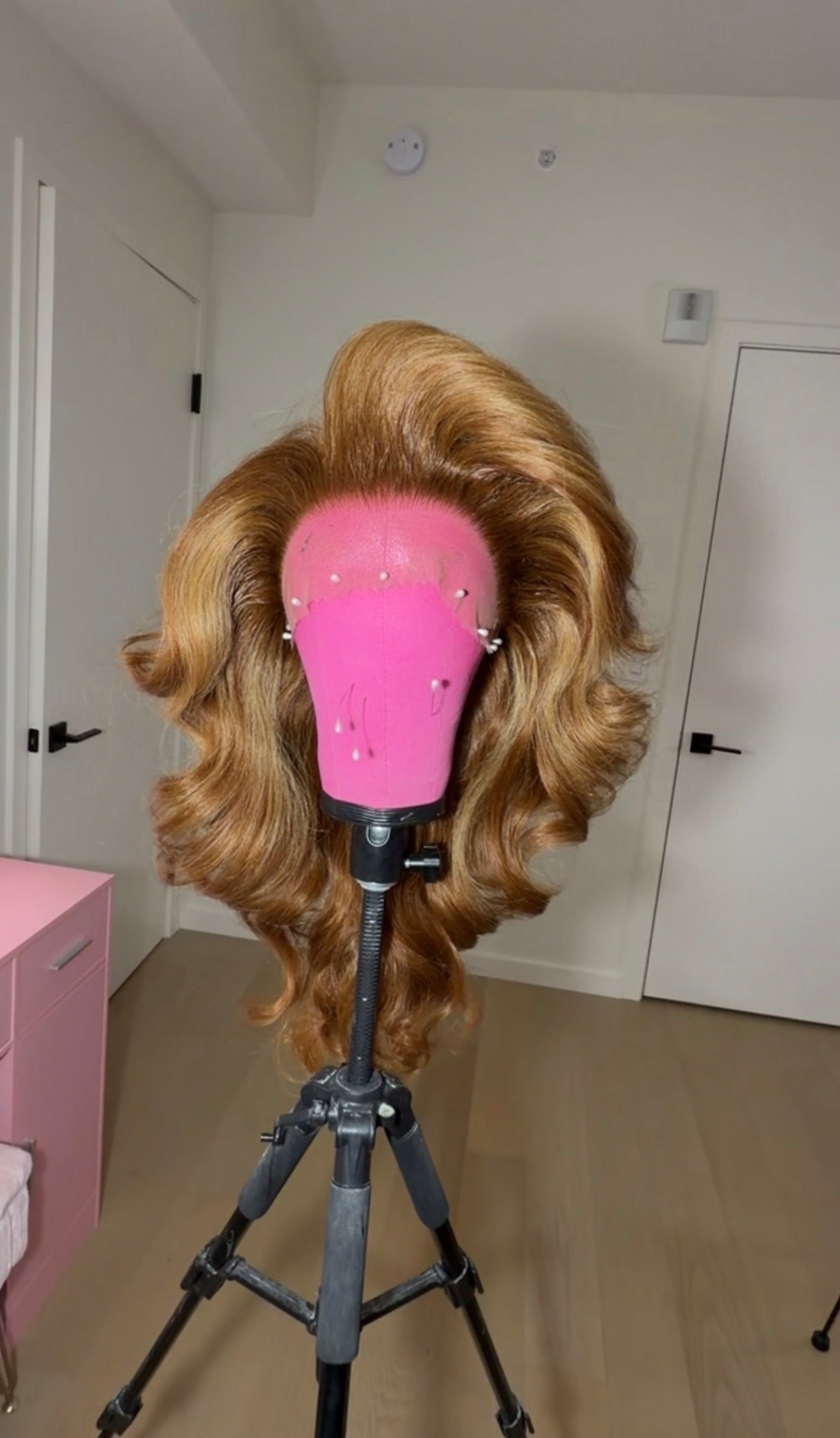 Honey Teased Dance Hair