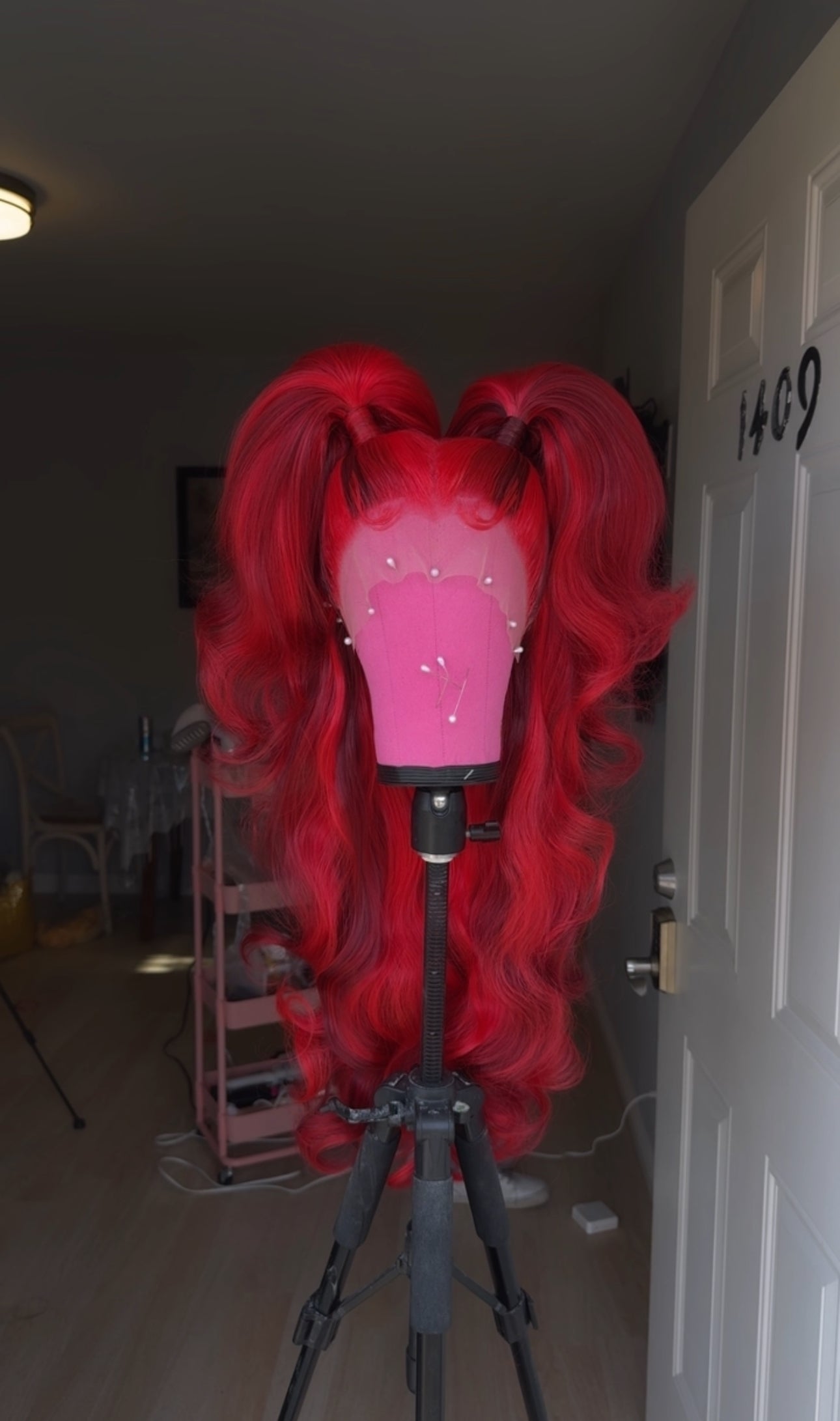 Crimson Doll Pigtails 🐷