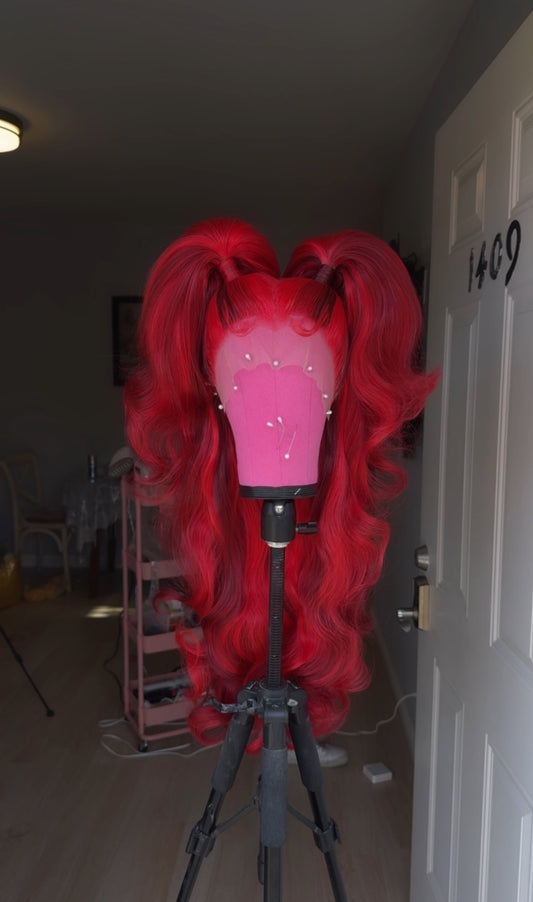 Crimson Doll Pigtails 🐷