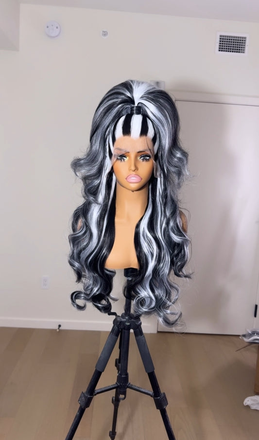 Oreo Swirl Half Up