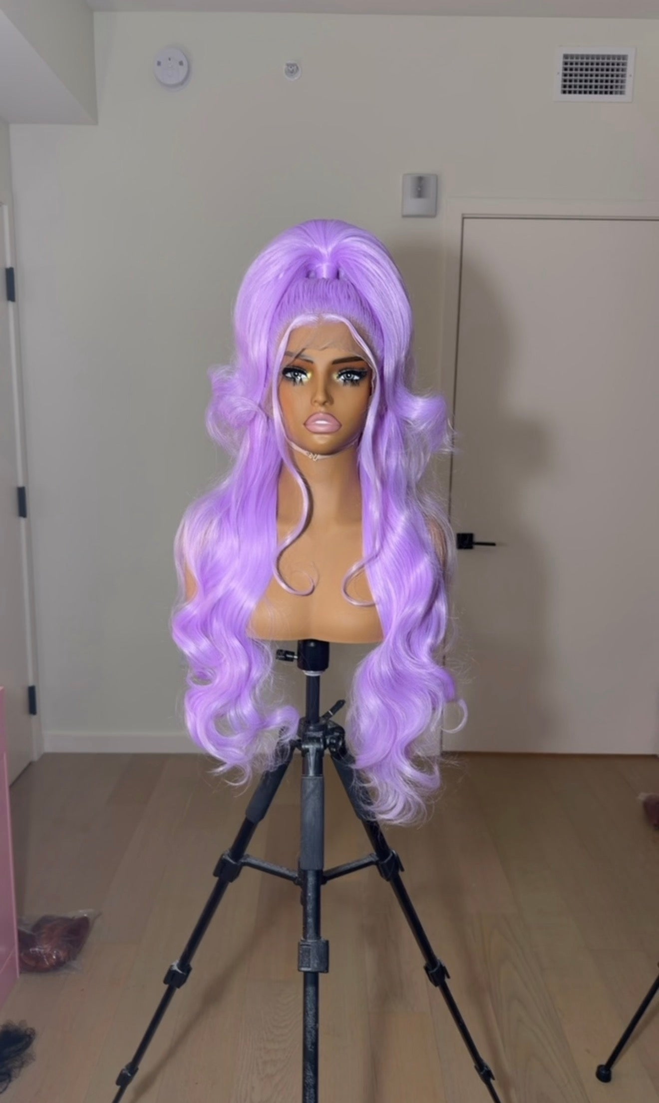 Lavender Haze Half Up