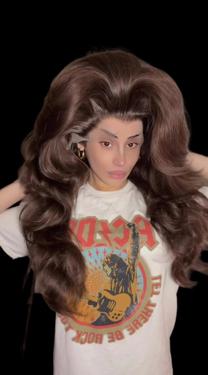 Big Brown Dance Hair