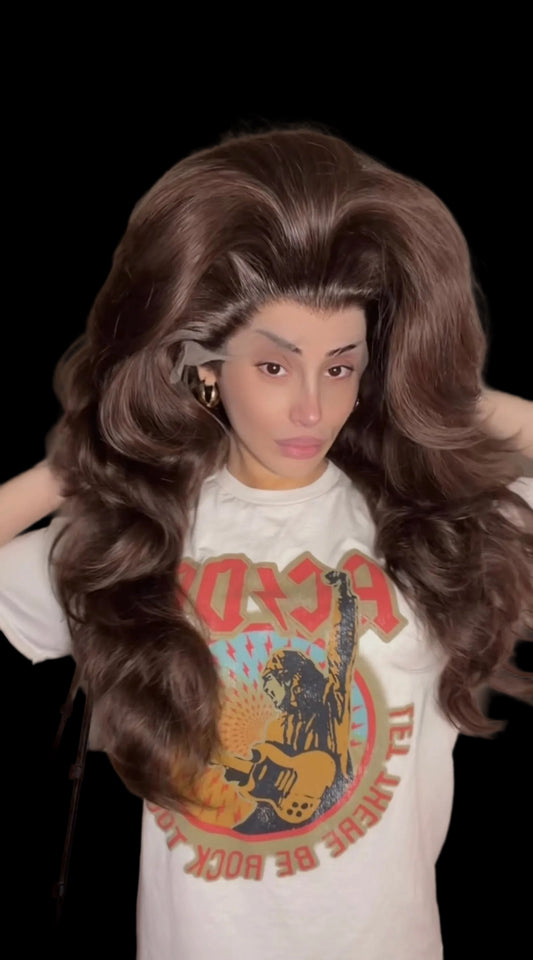 Big Brown Dance Hair