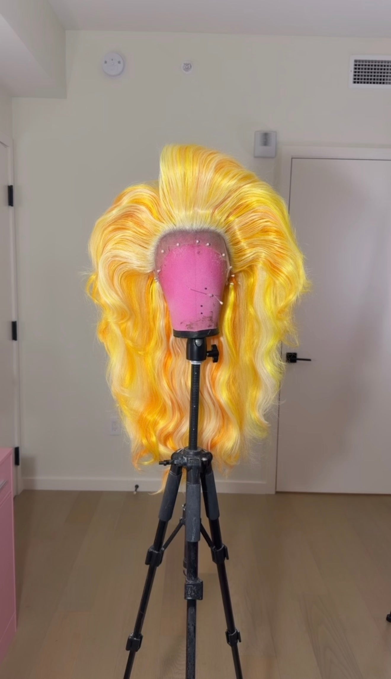 Yellow Drag Hair