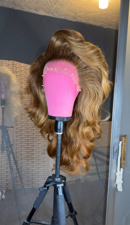 Honey Blonde Teased Out